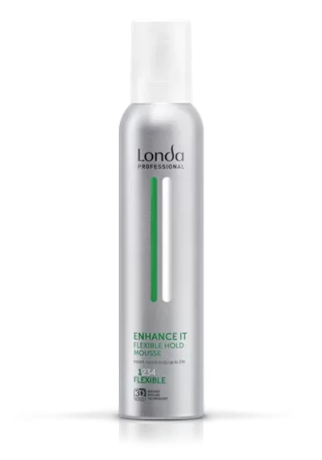 Пена для укладки нормальной фиксации - Londa Professional Styling Volume Enhance It Flexible Hold Mousse