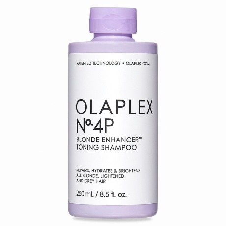 Шампунь тонирующий (система защиты для светлых волос) - Olaplex №4P Blonde Enhancer Toning Shampoo