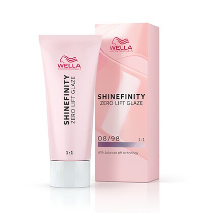 Гель-крем - Wella Professionals Shinefinity №08/98 (Серебряный Жемчуг)