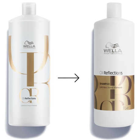 Шампунь для интенсивного блеска волос - Wella Professionals Oil Reflections Luminous  Reveal Shampoo  