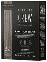 Краска для седых волос №5/6 (Средний пепельный) - American Crew Precision Blend Medium Ash