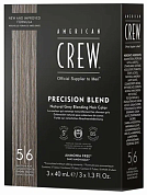 Краска для седых волос №5/6 (Средний пепельный) - American Crew Precision Blend Medium Ash