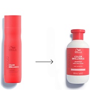 Шампунь для защиты цвета тонких и нормальных волос - Wella Professional Invigo Color Brilliance Color protection shampoo 