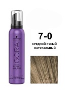 Тонирующий мусс — Schwarzkopf Professional Igora Expert Mousse №7-0 (Средний русый натуральный)