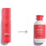 Шампунь для защиты цвета жестких волос - Wella Professional Invigo Color Brilliance Color protection shampoo 